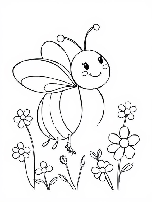 bee line art design