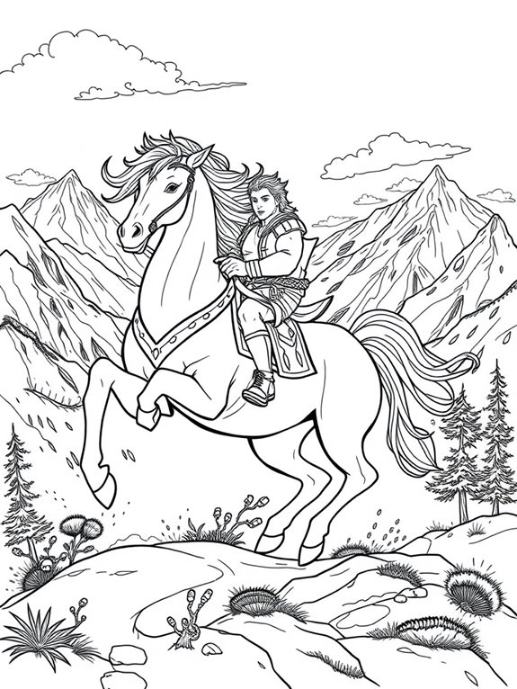 centaur riding mountain adventure