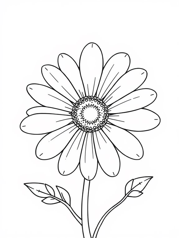 chamomile flower coloring activity