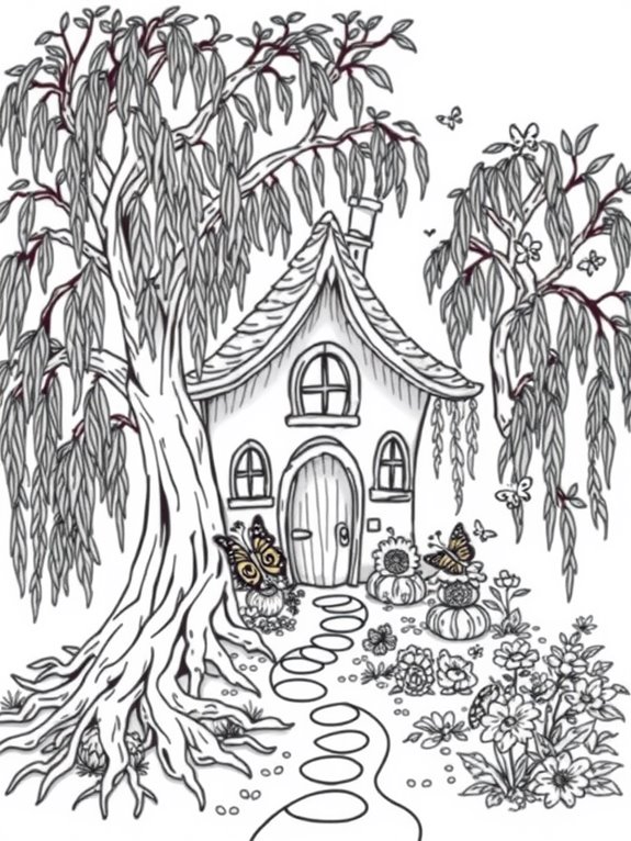 charming coloring page design