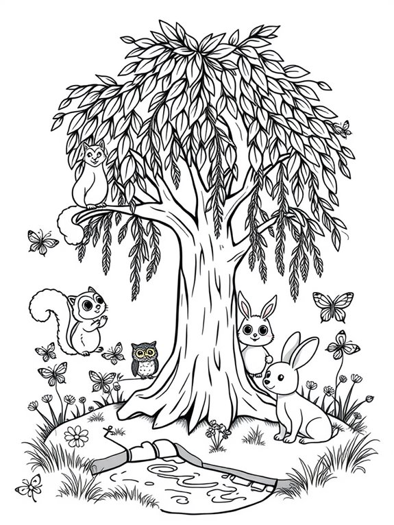 coloring page for animals