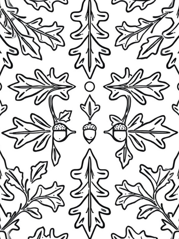 coloring page geometric design