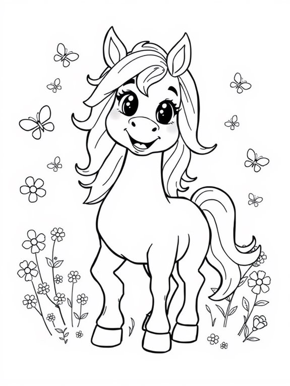 friendly smiling centaur illustration