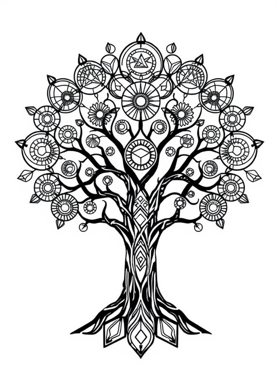 geometric tree of life