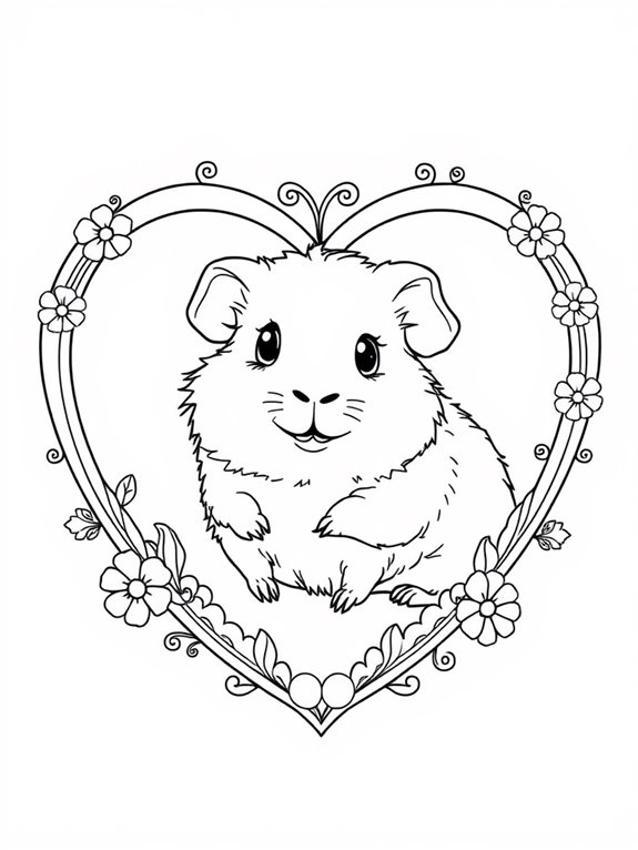 guinea pig heart frame