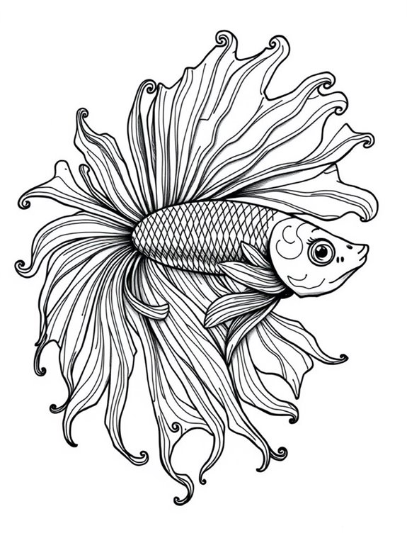 intricate fins betta fish