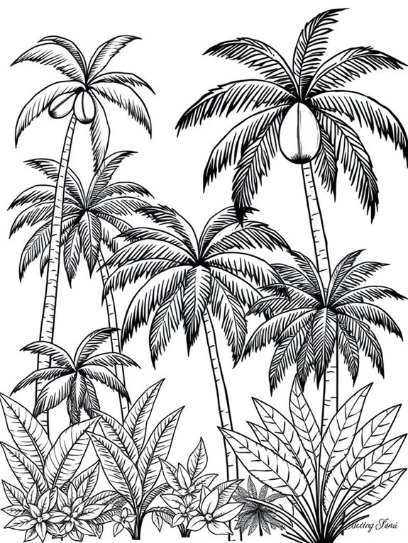 summer vibes coloring page